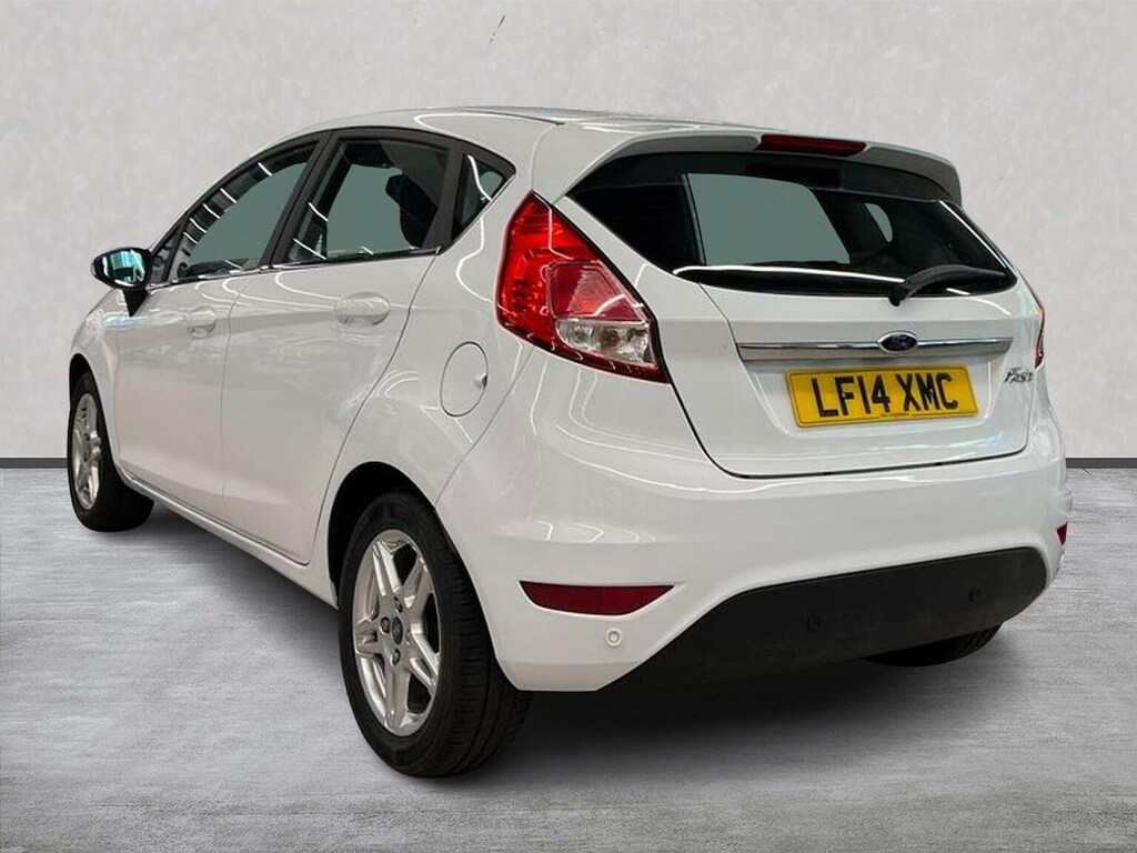Ford Fiesta 1.6 Zetec Hatchback Powershift Euro 5 LF14XMC White #2