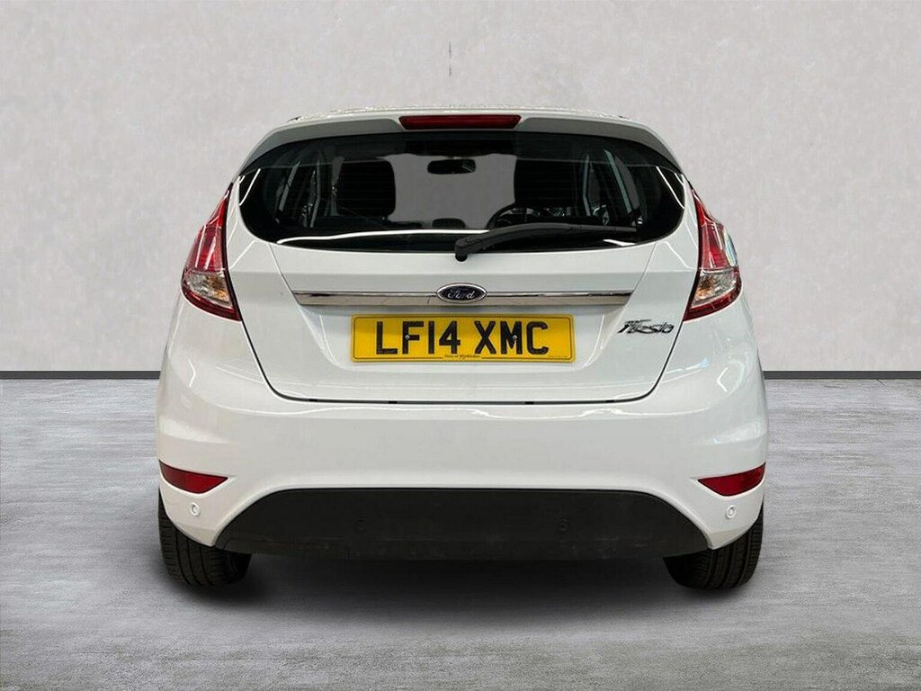 Ford Fiesta 1.6 Zetec Hatchback Powershift Euro 5 LF14XMC White #4