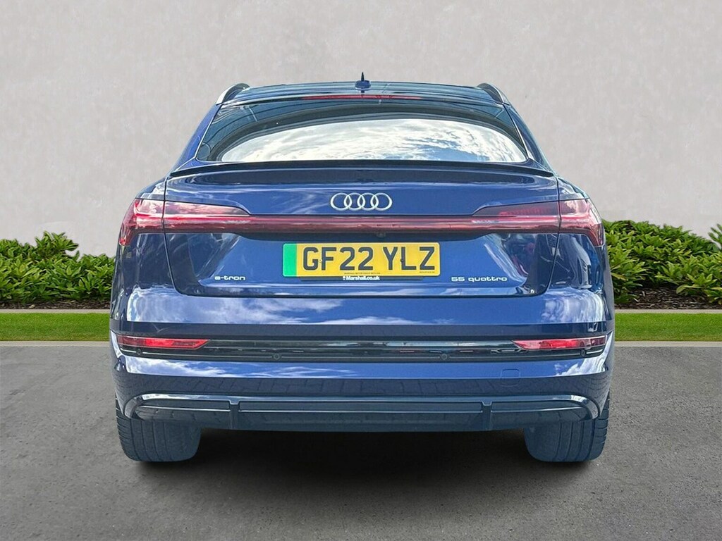 Audi E-tron 300Kw 55 Quattro 95Kwh Black Ed Cs GF22YLZ Blue #4