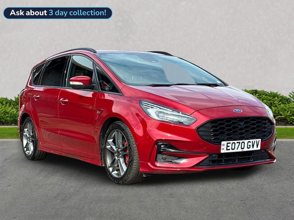 Ford S-Max 2.0 Ecoblue 190 St-line Lux Pack Red