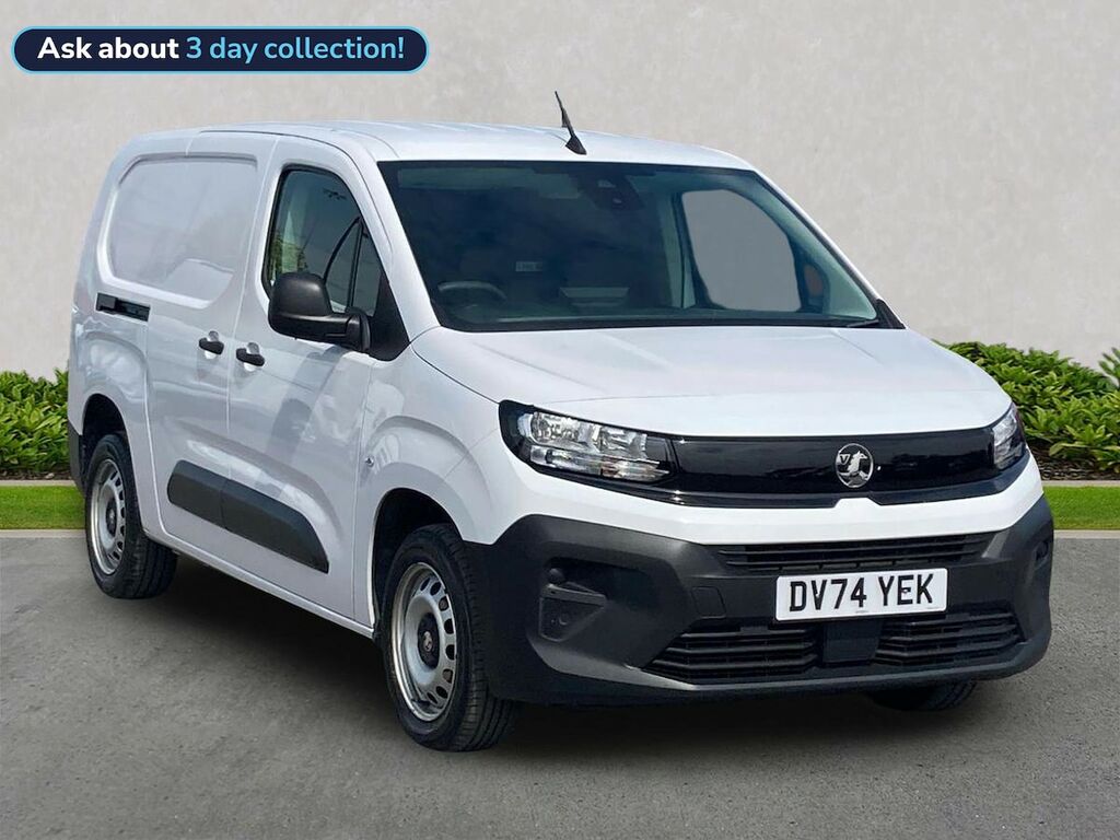 Vauxhall Combo 1.5 Turbo D 2300 Prime Xl Panel Van 6Dr Man 