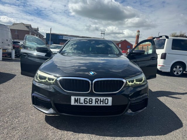 BMW 5 Series 2.0 530E 9.2Kwh M Sport Saloon Plug-in ML68RHO Black #3