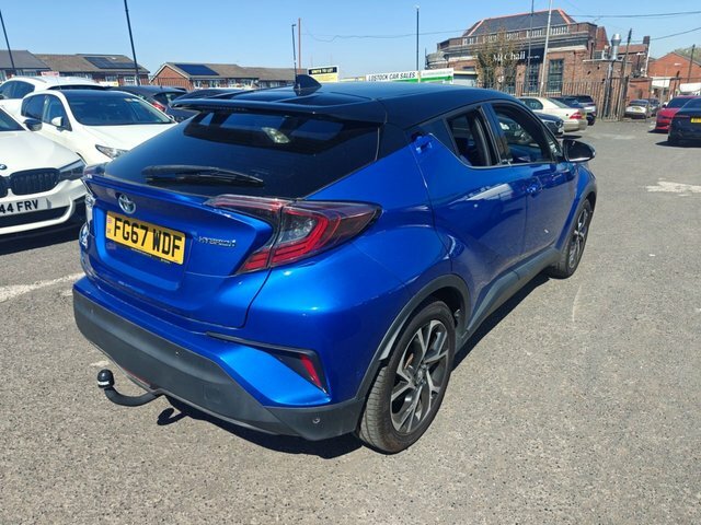 Toyota C-Hr 1.8 Vvt-h Dynamic Suv Hybrid Cvt Euro 6 FG67WDF Blue #2
