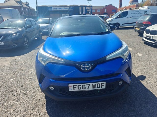 Toyota C-Hr 1.8 Vvt-h Dynamic Suv Hybrid Cvt Euro 6 FG67WDF Blue #3