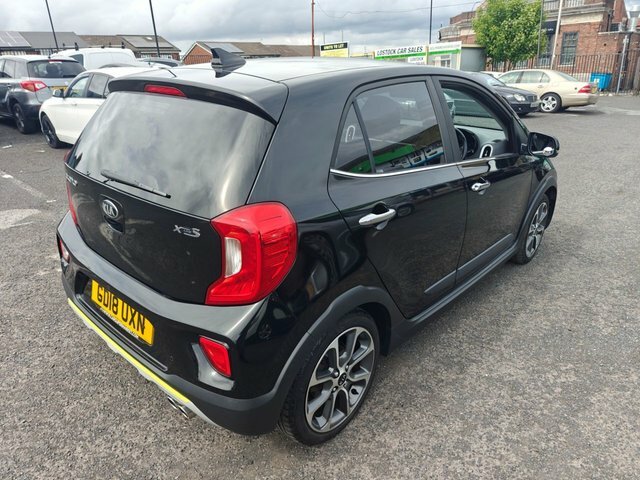 Kia Picanto 1.25 X-line S Hatchback Euro 6 GD18UXN Black #2