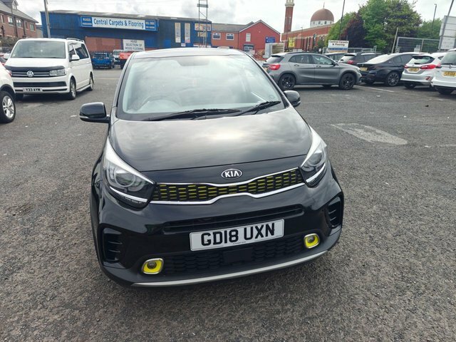 Kia Picanto 1.25 X-line S Hatchback Euro 6 GD18UXN Black #3