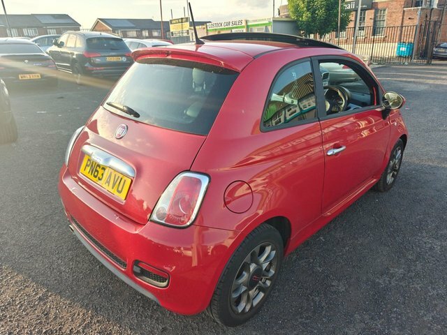 Fiat 500 1.2 S Hatchback Euro 5 S S 69 Red #2