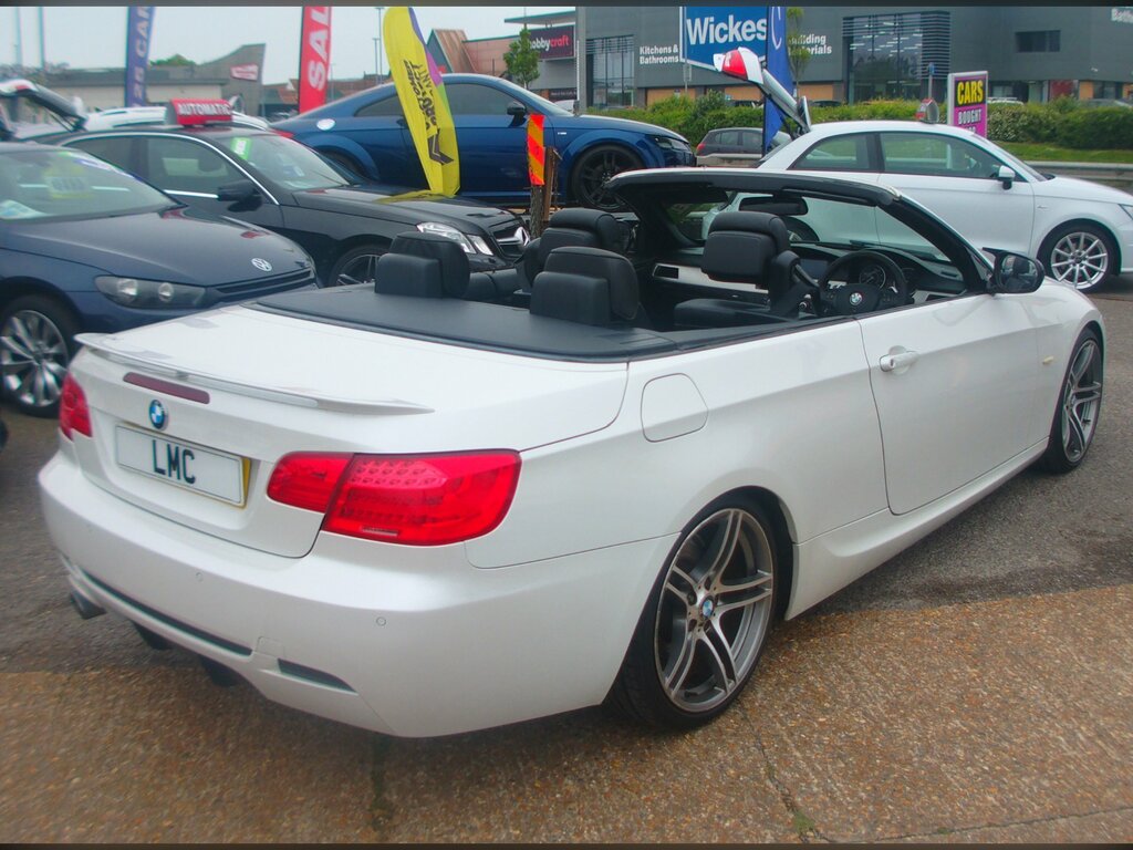BMW 3 Series 2.0 320D Sport Plus Edition Convertible MT12LXF White #6