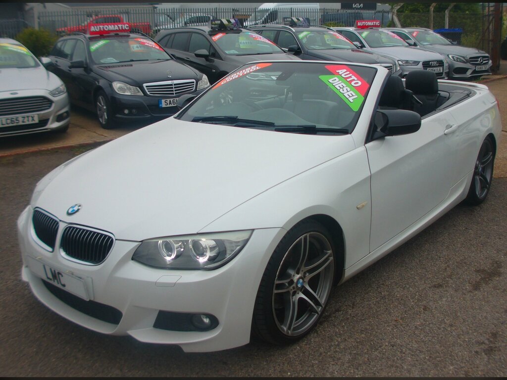 BMW 3 Series 2.0 320D Sport Plus Edition Convertible MT12LXF White #3