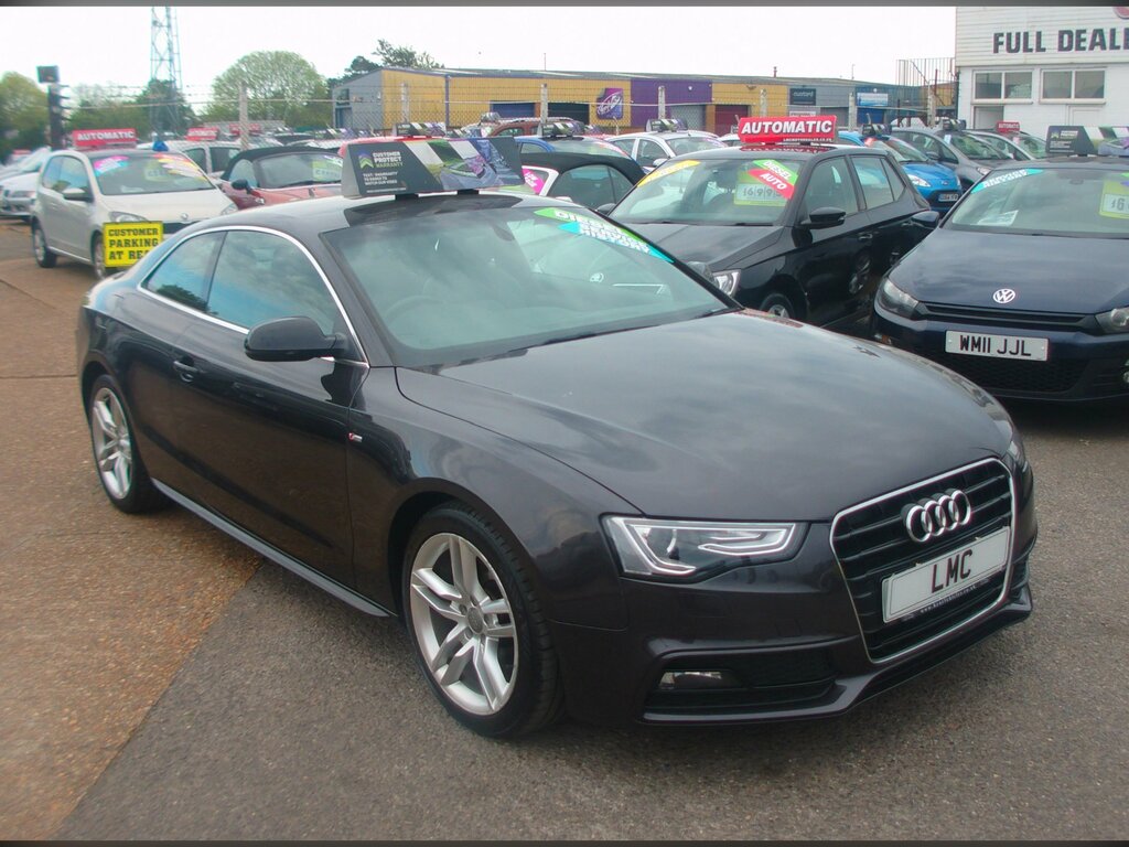 Audi A5 2.0 Tdi S Line Coupe Euro 6 Ss Grey
