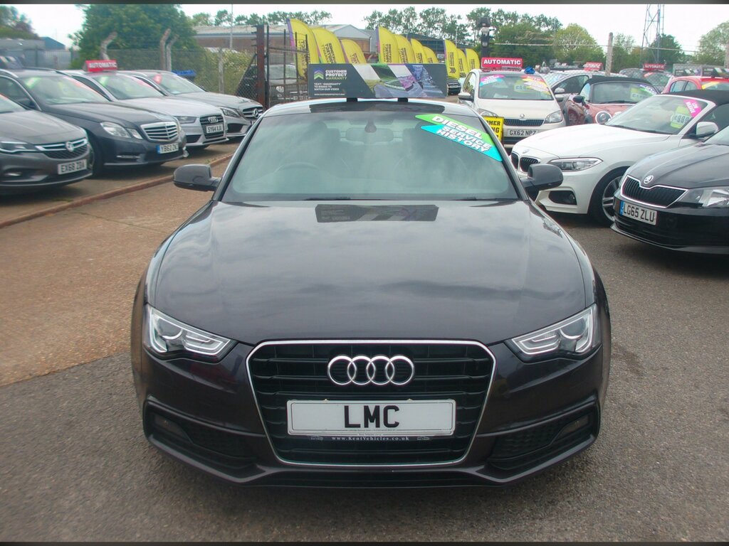 Audi A5 2.0 Tdi S Line Coupe Euro 6 Ss NV16YJK Grey #2