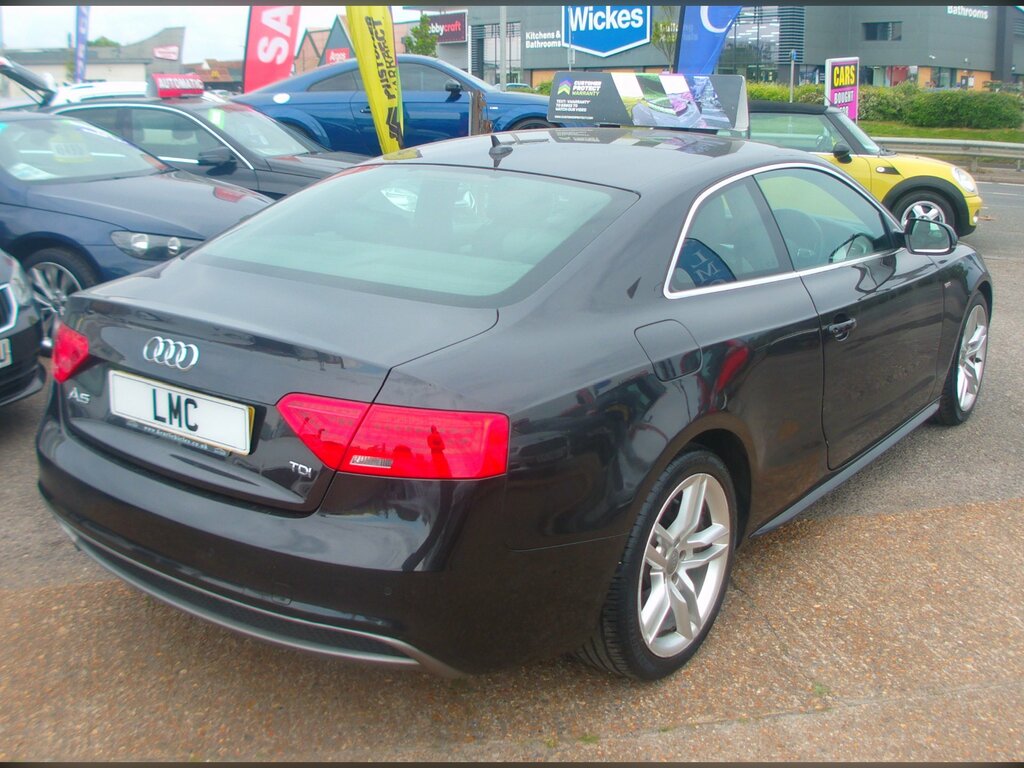 Audi A5 2.0 Tdi S Line Coupe Euro 6 Ss NV16YJK Grey #6