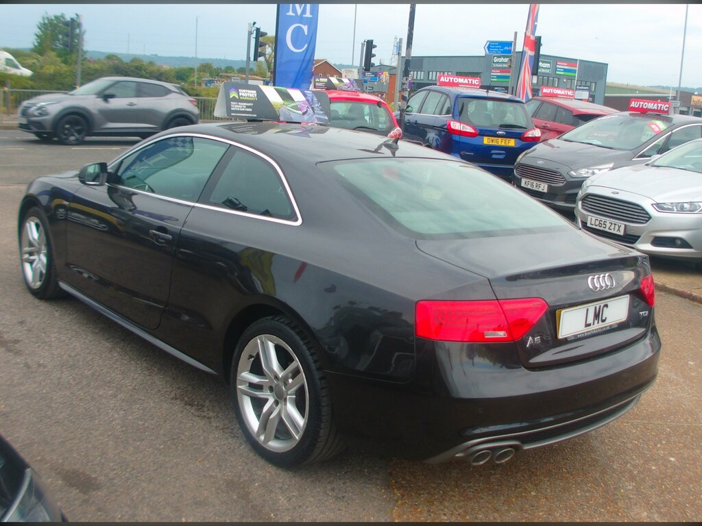 Audi A5 2.0 Tdi S Line Coupe Euro 6 Ss NV16YJK Grey #4