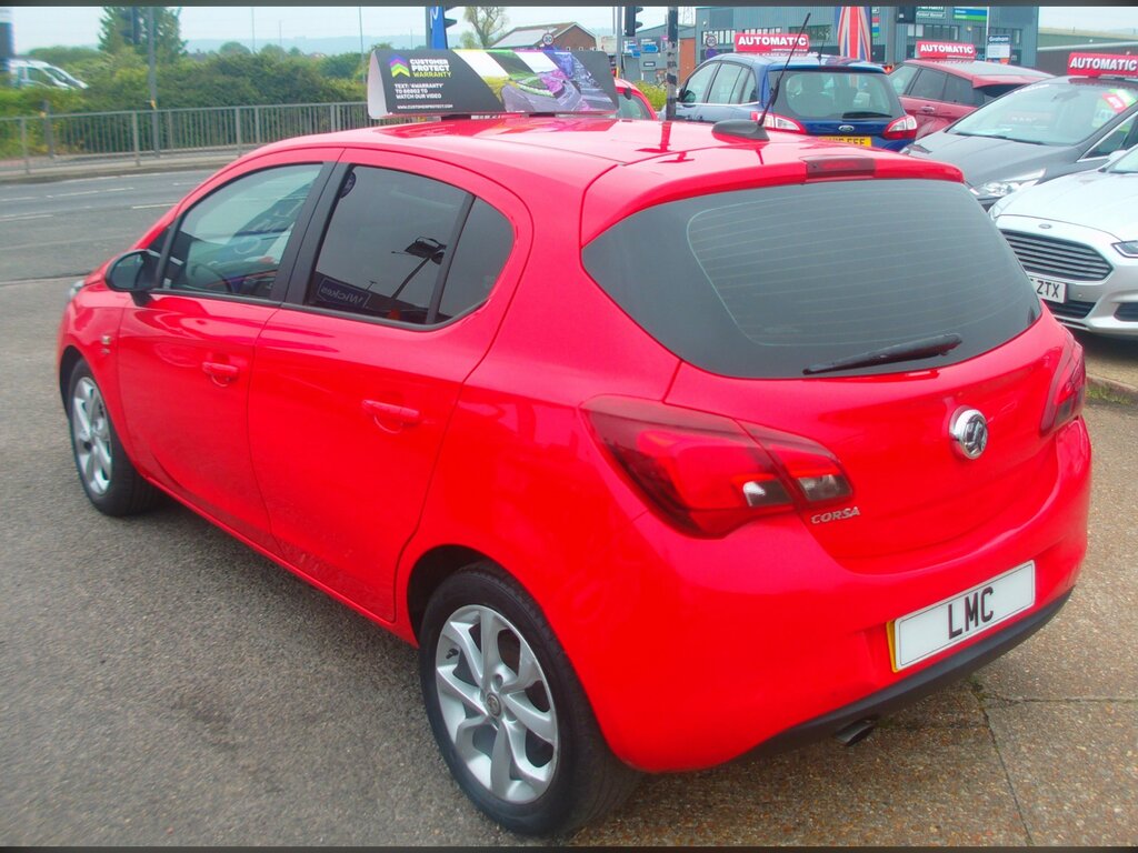 Vauxhall Corsa 1.4I Ecoflex Sri Hatchback Euro DU66XVX Red #4