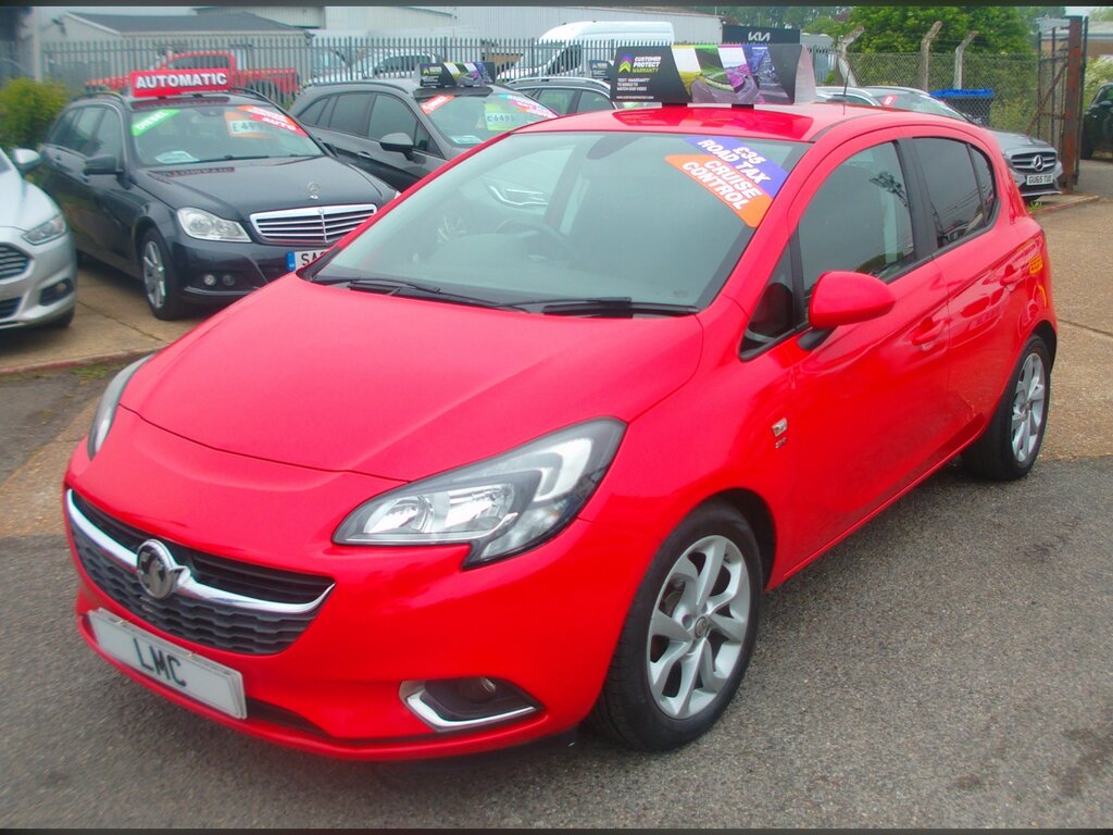 Vauxhall Corsa 1.4I Ecoflex Sri Hatchback Euro DU66XVX Red #3