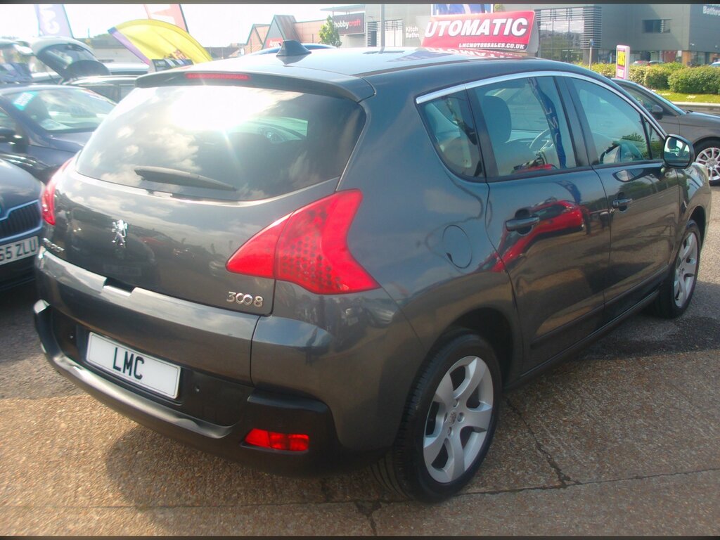 Peugeot 3008 1.6 Hdi Sport Suv Egc 110 Bhp Grey #6