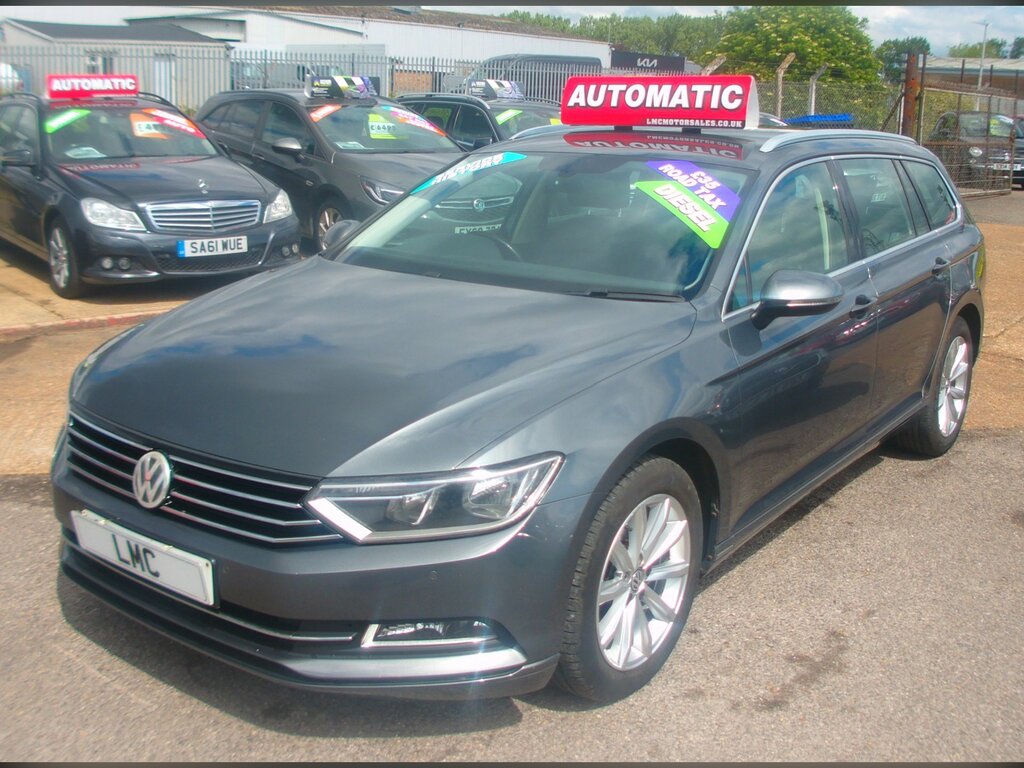 Volkswagen Passat 2.0 Tdi Bluemotion Tech Se Business Estate Die KS15LLA Grey #3