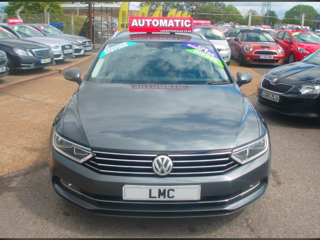 Volkswagen Passat 2.0 Tdi Bluemotion Tech Se Business Estate Die KS15LLA Grey #2