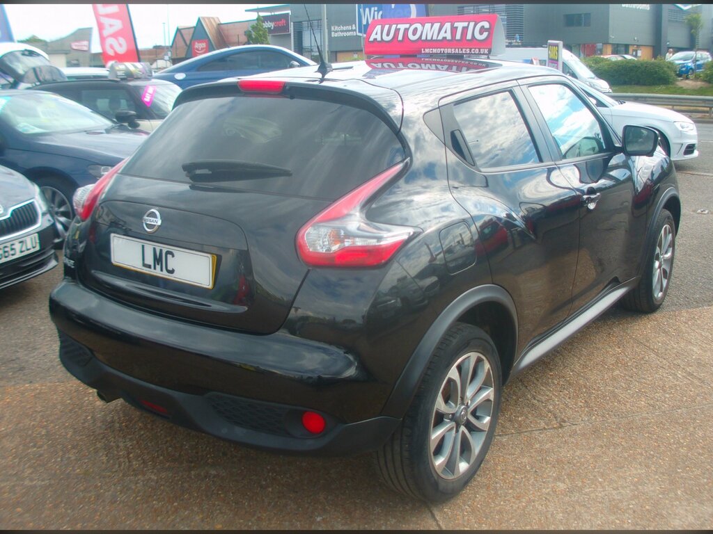 Nissan Juke 1.6 Tekna Suv Xtron Euro 6 LP67CZU Black #6