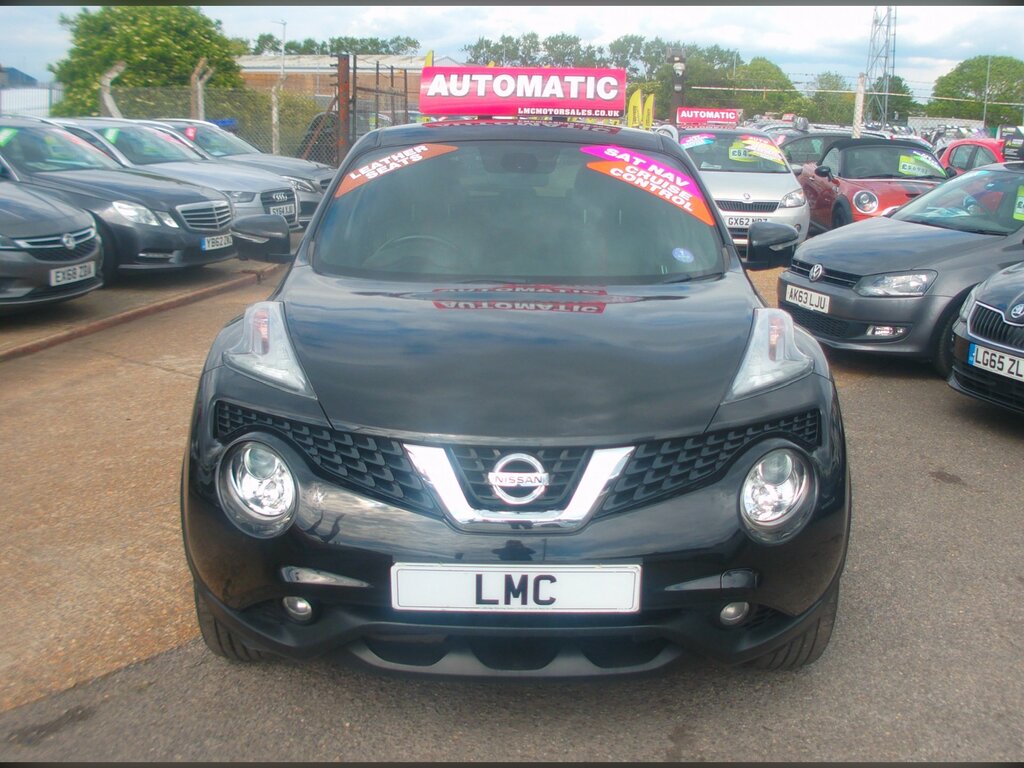 Nissan Juke 1.6 Tekna Suv Xtron Euro 6 LP67CZU Black #2