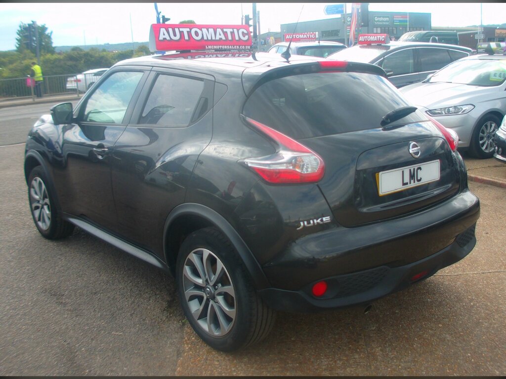 Nissan Juke 1.6 Tekna Suv Xtron Euro 6 LP67CZU Black #4