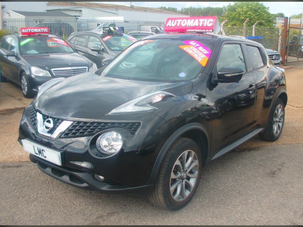 Nissan Juke 1.6 Tekna Suv Xtron Euro 6 LP67CZU Black #3