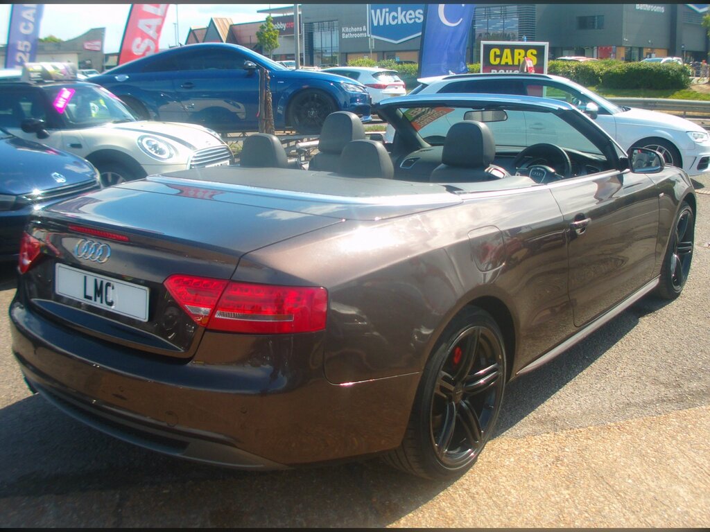 Audi A5 2.0 Tdi S Line Convertible Ss Brown #6