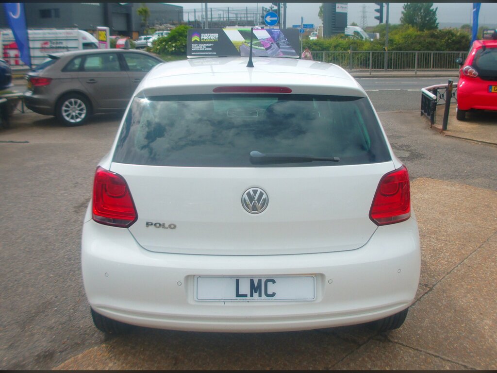 Volkswagen Polo 1.2 Match Hatchback LL61YDE White #5