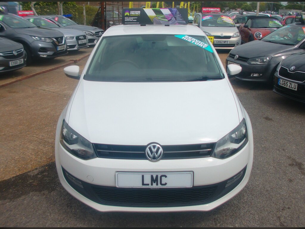 Volkswagen Polo 1.2 Match Hatchback LL61YDE White #2