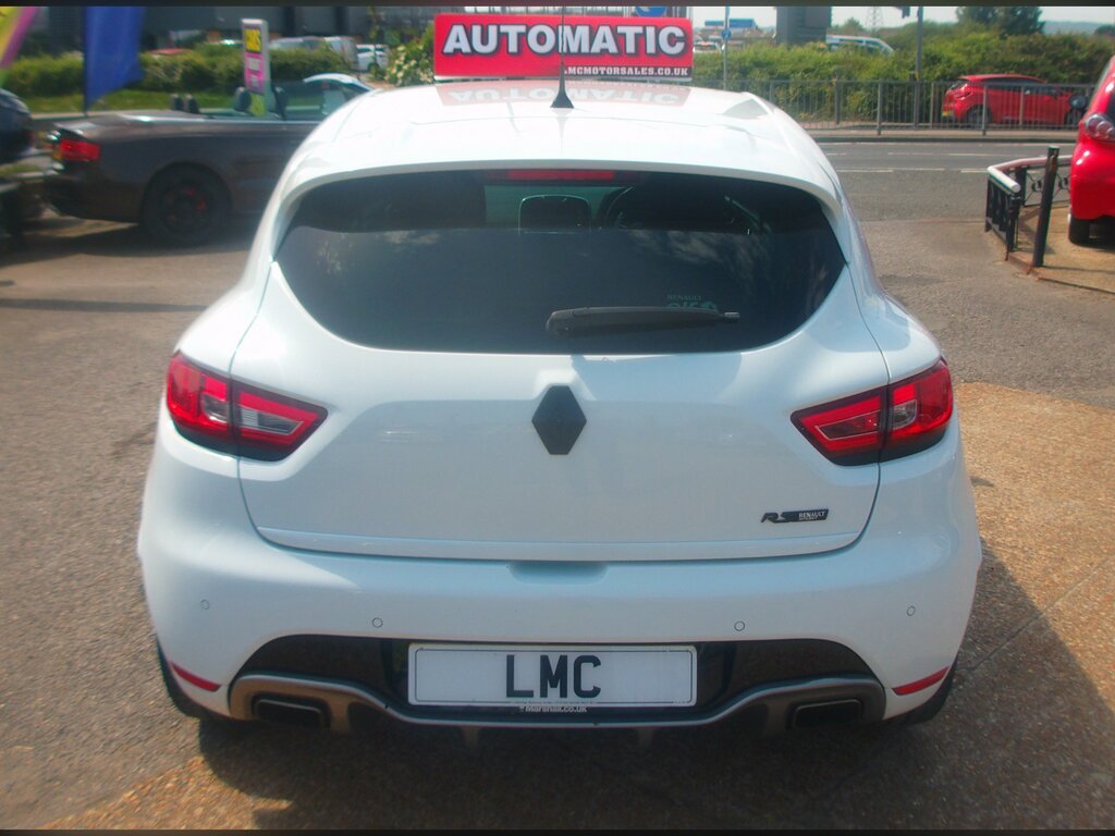 Renault Clio 1.6 Tce Renaultsport Nav Lux Hatchback KV65SDU White #5