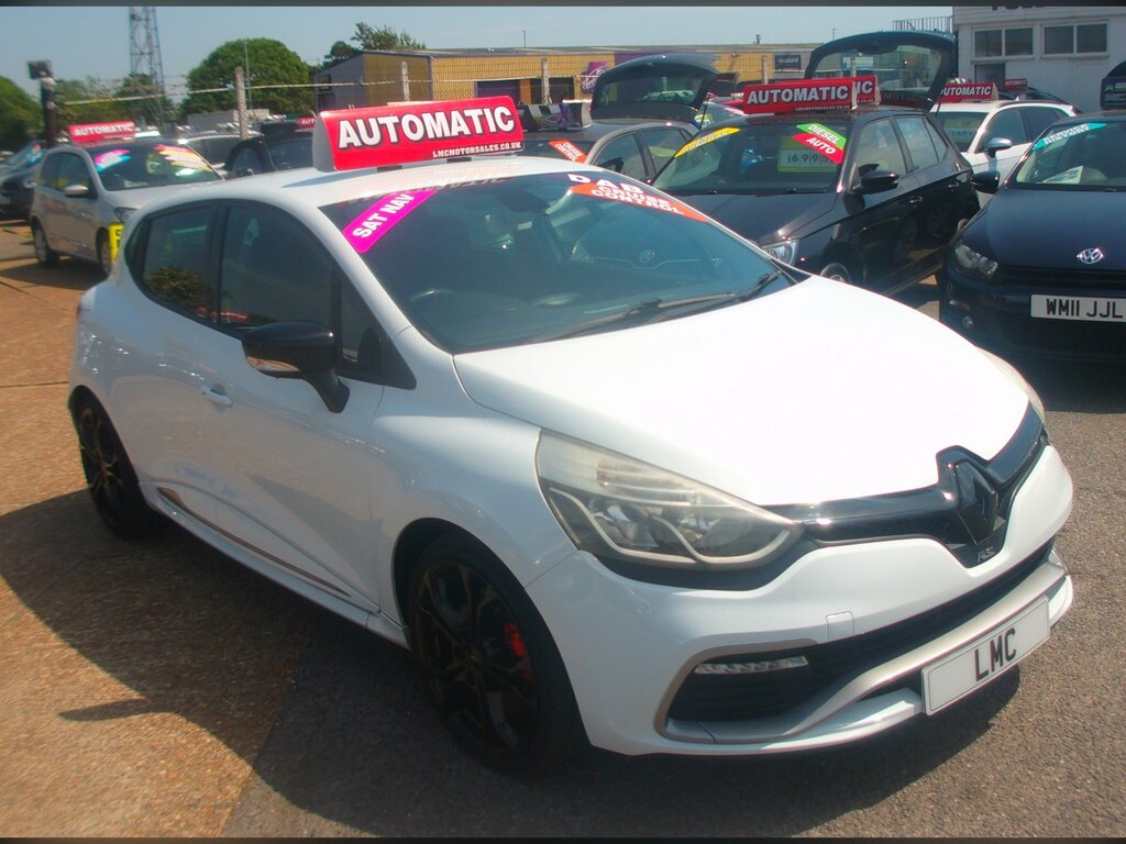 Renault Clio 1.6 Tce Renaultsport Nav Lux Hatchback White