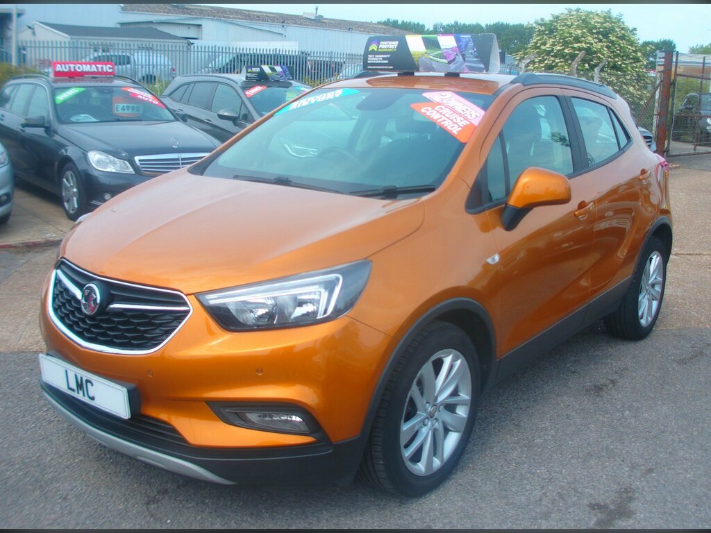 Vauxhall Mokka X 1.4I Turbo Active Suv Euro 6 S HV67FCM Orange #3