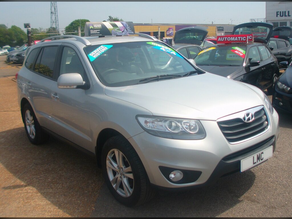 Hyundai Santa Fe 2.2 Crdi Premium Suv 4Wd 194 Bh Silver