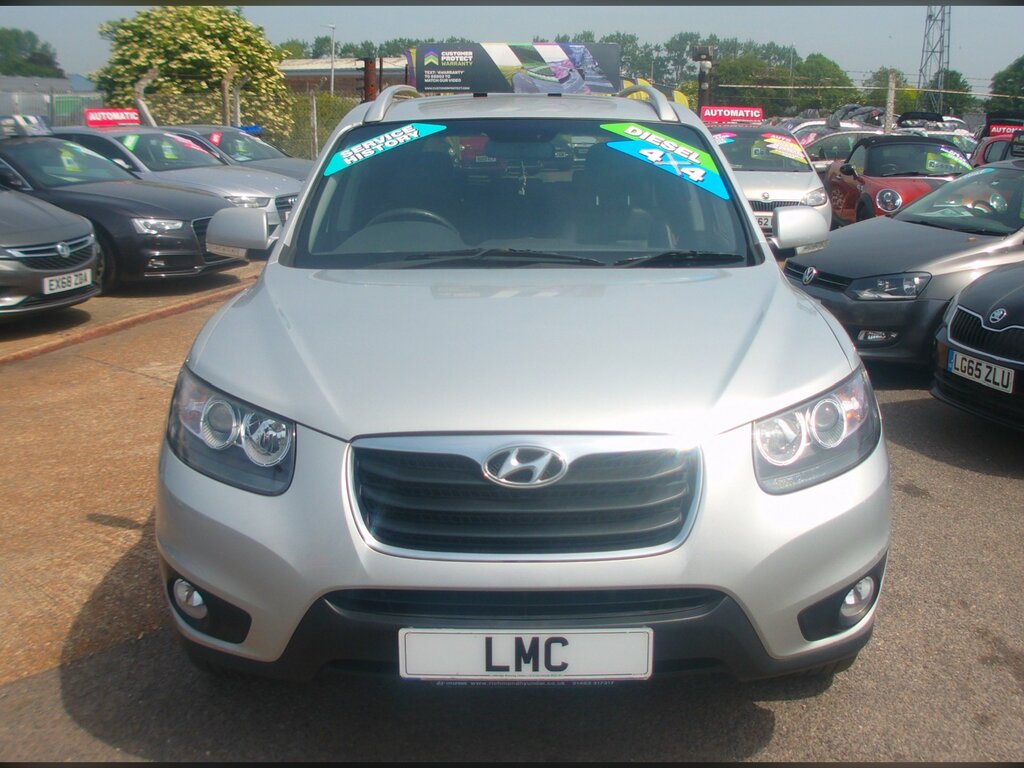 Hyundai Santa Fe 2.2 Crdi Premium Suv 4Wd 194 Bh Silver #2