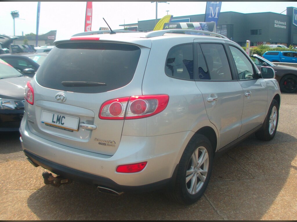 Hyundai Santa Fe 2.2 Crdi Premium Suv 4Wd 194 Bh Silver #6