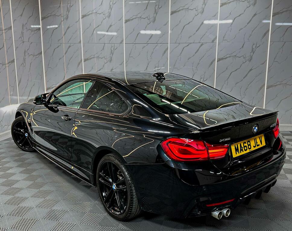BMW 4 Series 3.0 435D M Sport Xdrive Euro 6 Ss MA68JLV Black #2
