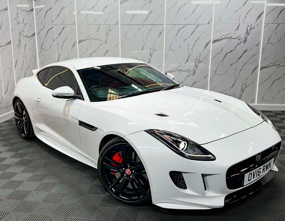 Jaguar F-Type 5.0 V8 R Awd Euro 6 Ss White #5