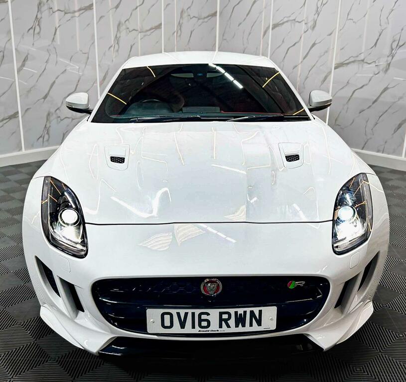 Jaguar F-Type 5.0 V8 R Awd Euro 6 Ss White #6