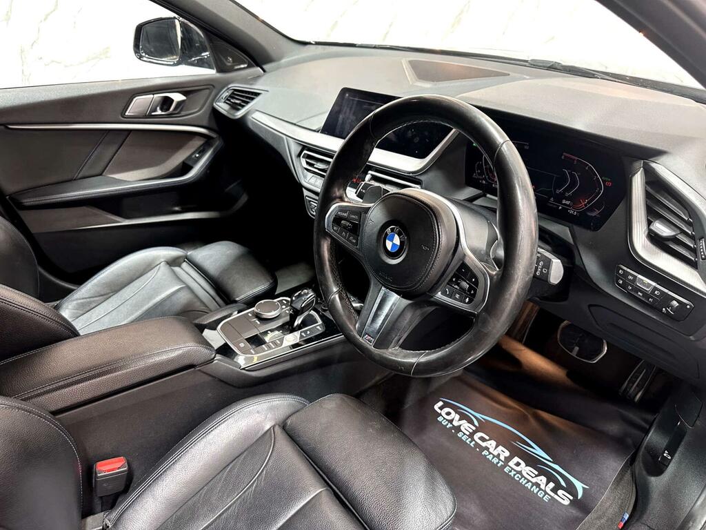 BMW 1 Series 2.0 118D M Sport Euro 6 Ss YH69NCN Black #3