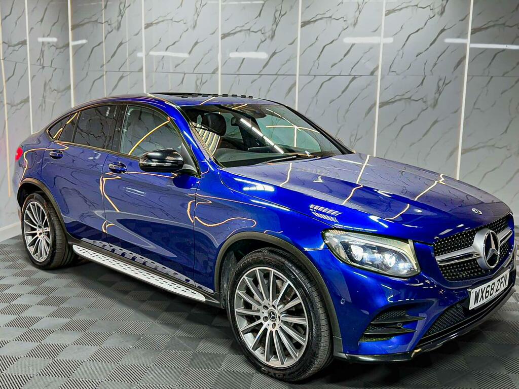 Mercedes-Benz GLC Class 2.1 Glc220d Amg Line Premium Plus Coupe G-tronic WX68ZFN Blue #5