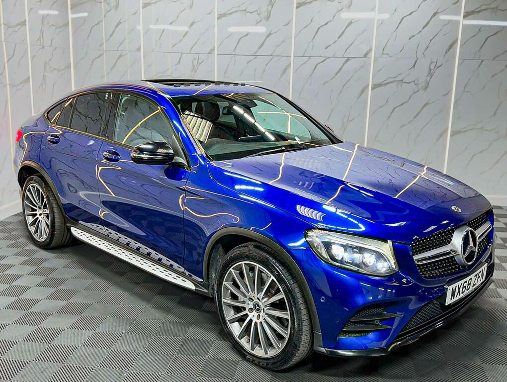 Mercedes-Benz GLC Class 2.1 Glc220d Amg Line Premium Plus Coupe G-tronic WX68ZFN Blue #4