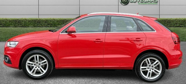 Audi Q3 2.0 Tdi S Line Suv Euro 5 S S SJ14VGN Red #5