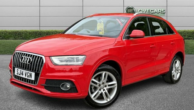 Audi Q3 2.0 Tdi S Line Suv Euro 5 S S SJ14VGN Red #6