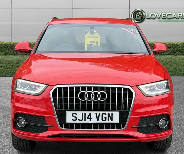 Audi Q3 2.0 Tdi S Line Suv Euro 5 S S SJ14VGN Red #4