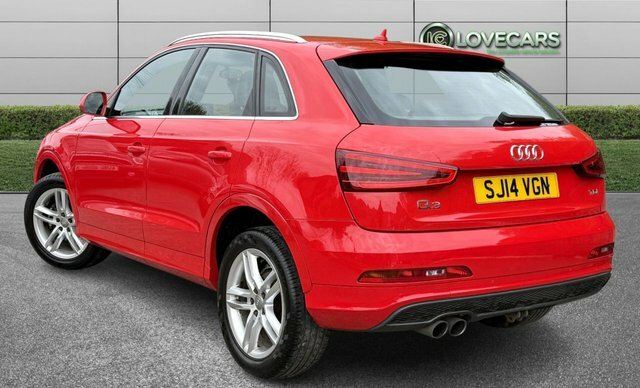 Audi Q3 2.0 Tdi S Line Suv Euro 5 S S SJ14VGN Red #2
