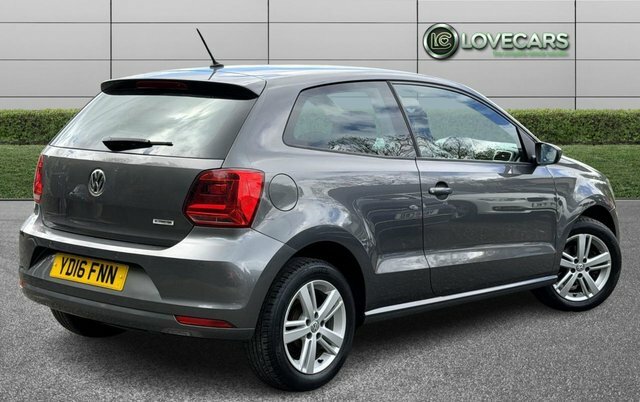 Volkswagen Polo 1.0 Bluemotion Tech Match Hatchback Man YD16FNN Grey #3
