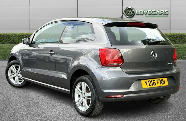 Volkswagen Polo 1.0 Bluemotion Tech Match Hatchback Man YD16FNN Grey #2