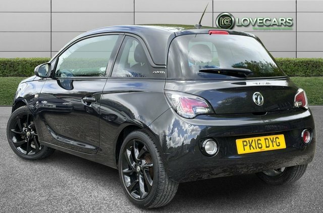 Vauxhall Adam 1.2I Ecoflex Energised Hatchback PK16DYG Black #2
