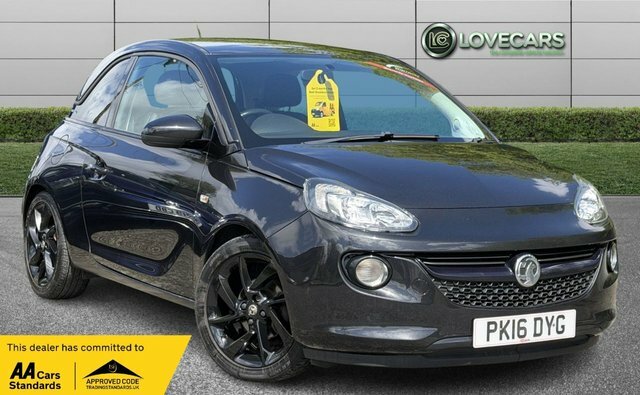 Vauxhall Adam 1.2I Ecoflex Energised Hatchback Black