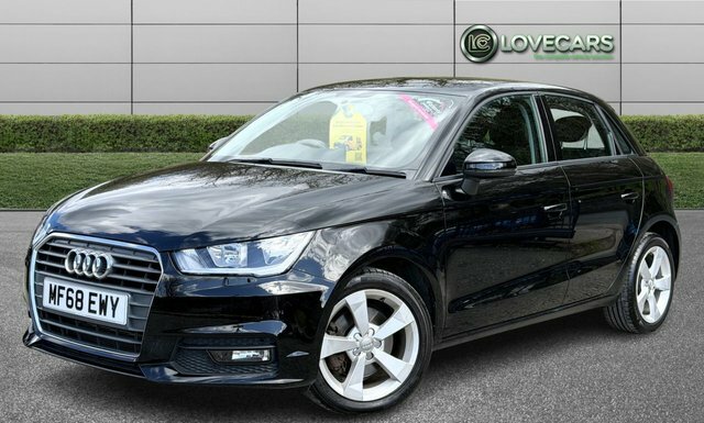 Audi A1 1.4 Tfsi Sport Sportback Euro 6 MF68EWY Black #3
